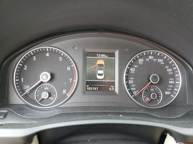 WVWFW7AH1CV005978 - 2012 VOLKSWAGEN EOS LUX 棕色 照片 9