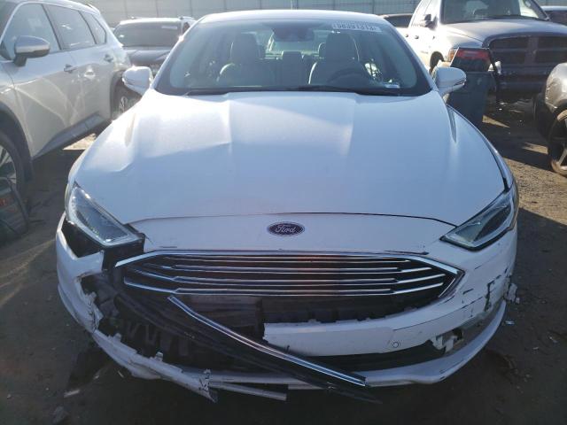 3FA6P0SU6HR147396 - 2017 FORD FUSION TITANIUM PHEV WHITE photo 5