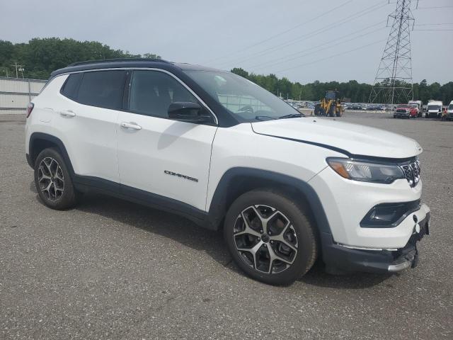 3C4NJDCN6ST509596 - 2025 JEEP COMPASS LIMITED 白色 照片 4