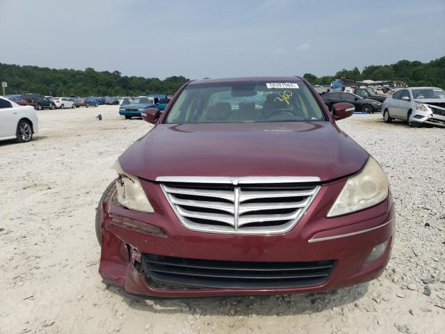 KMHGC4DE4AU073963 - 2010 HYUNDAI GENESIS 3.8L MAROON photo 5