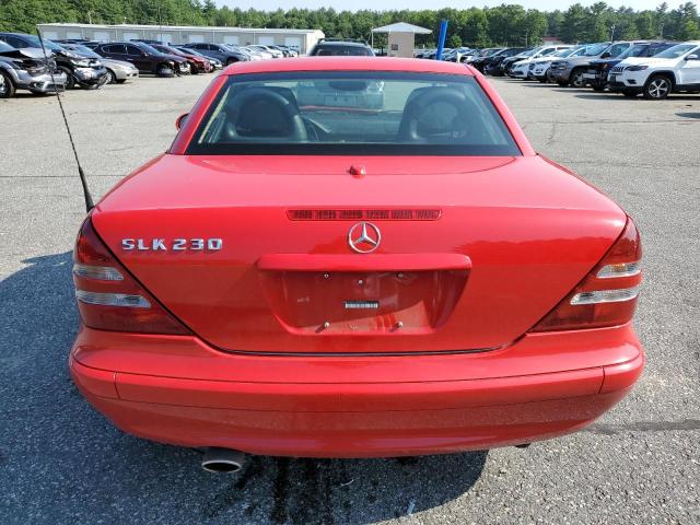 WDBKK49F13F280576 - 2003 MERCEDES-BENZ SLK 230 KOMPRESSOR RED photo 6