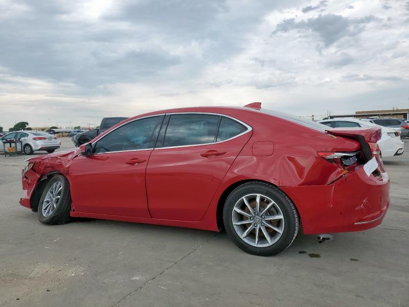 19UUB1F54KA007083 - 2019 ACURA TLX TECHNOLOGY RED photo 2