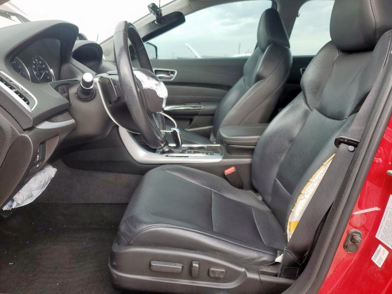 19UUB1F54KA007083 - 2019 ACURA TLX TECHNOLOGY RED photo 7
