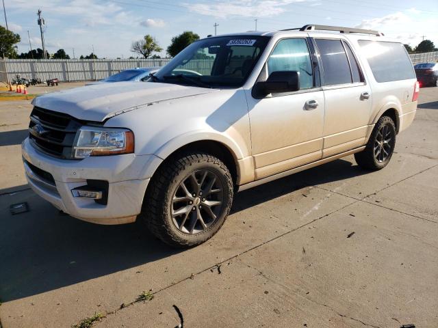 1FMJK2AT6HEA23697 - 2017 FORD EXPEDITION EL LIMITED WHITE photo 1