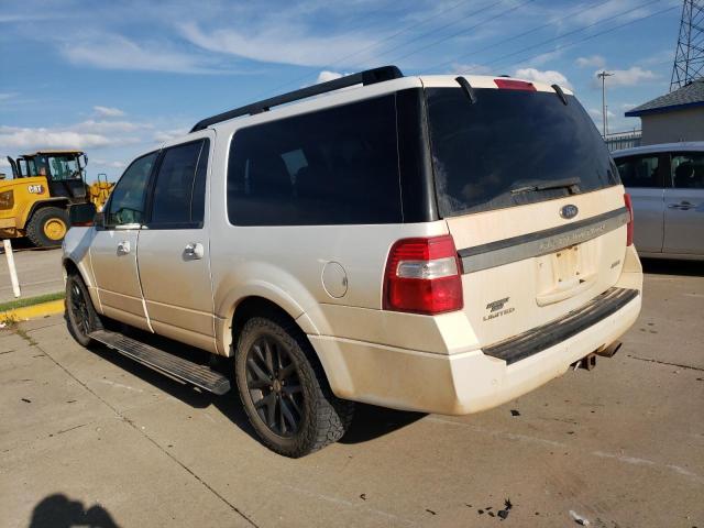 1FMJK2AT6HEA23697 - 2017 FORD EXPEDITION EL LIMITED WHITE photo 2