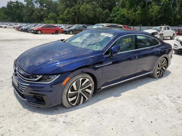 WVWTR7AN4KE008193 - 2019 VOLKSWAGEN ARTEON SEL PREMIUM BLUE photo 1