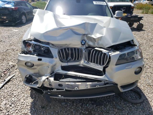 5UXWX7C5XBLT78249 - 2011 BMW X3 XDRIVE35I SILVER photo 11