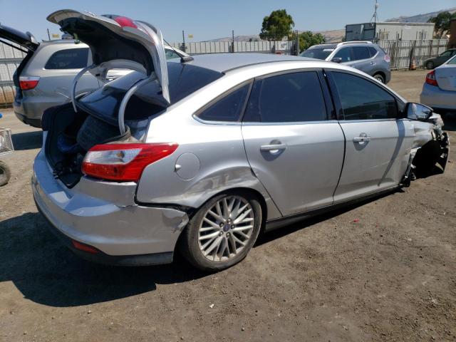 1FADP3J25EL156884 - 2014 FORD FOCUS TITANIUM SILVER photo 3