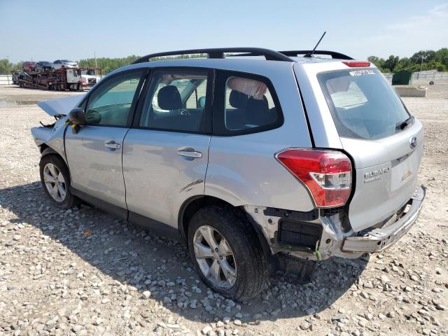 JF2SJABC7FH554649 - 2015 SUBARU FORESTER 2.5I SILVER photo 2