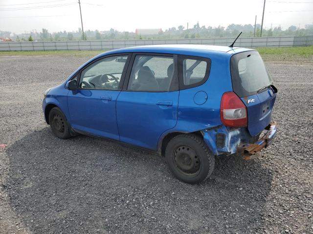 JHMGD38458S810721 - 2008 HONDA FIT BLUE photo 2