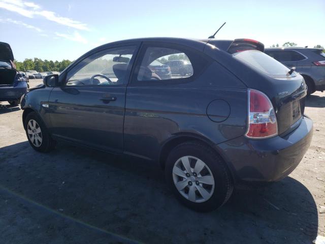 KMHCM3AC5AU157976 - 2010 HYUNDAI ACCENT BLUE GRAY photo 2