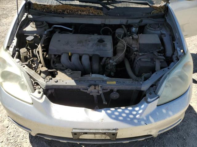 2T1KR32E64C183313 - 2004 TOYOTA COROLLA MA XR SILVER photo 11