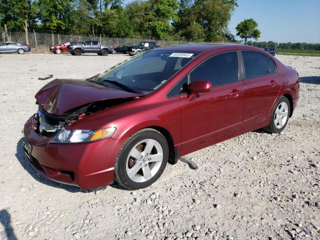 19XFA1F65AE084737 - 2010 HONDA CIVIC LX-S Bordeaux photo 1