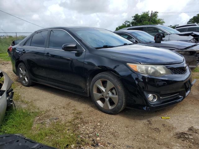 4T1BF1FKXDU230547 - 2013 TOYOTA CAMRY L BLACK photo 4