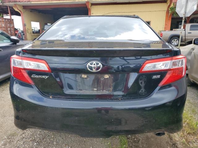 4T1BF1FKXDU230547 - 2013 TOYOTA CAMRY L BLACK photo 6