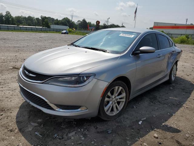 1C3CCCAB4FN569925 - 2015 CHRYSLER 200 LIMITED SILVER photo 1