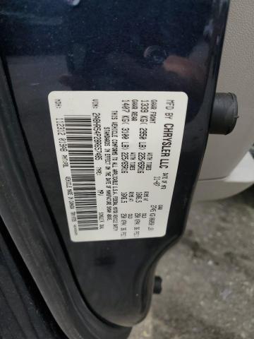 2A8HR54P28R657485 - 2008 CHRYSLER TOWN & COU TOURING Mavi foto 13