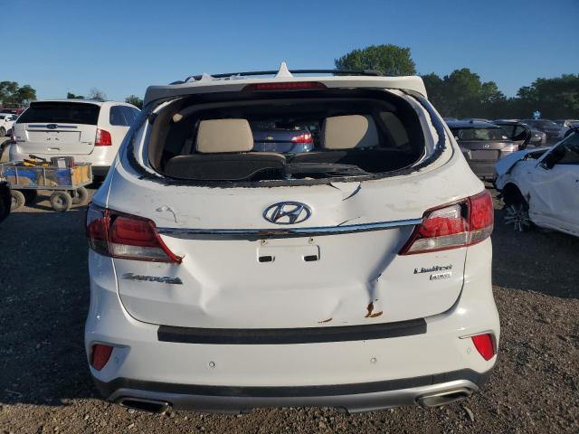 KM8SR4HF6JU270578 - 2018 HYUNDAI SANTA FE SE ULTIMATE WHITE photo 6