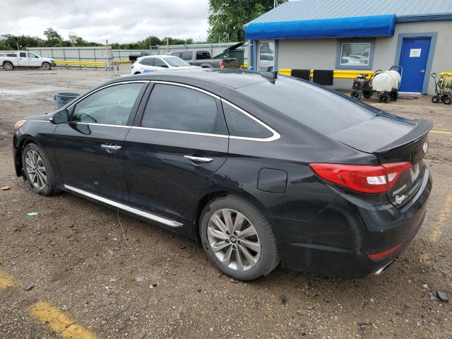 5NPE34AF2HH455163 - 2017 HYUNDAI SONATA SPORT 黑色 照片 2