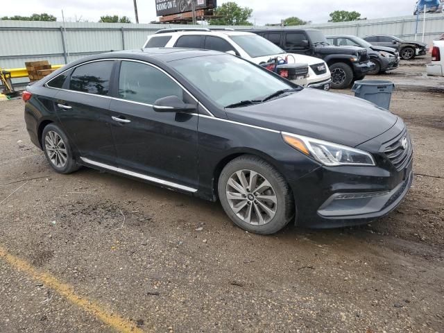 5NPE34AF2HH455163 - 2017 HYUNDAI SONATA SPORT 黑色 照片 4