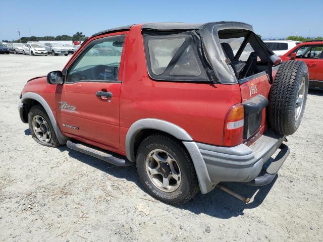 2CNBJ78C316921579 - 2001 CHEVROLET TRACKER ZR2 RED photo 2