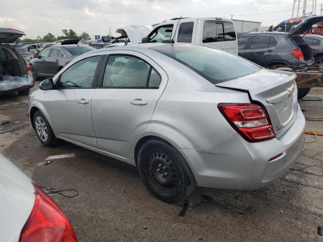 1G1JB5SH3J4104497 - 2018 CHEVROLET SONIC LS SILVER photo 2