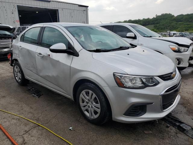 1G1JB5SH3J4104497 - 2018 CHEVROLET SONIC LS SILVER photo 4