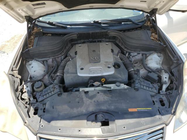 JN1AJ0HP2BM801997 - 2011 INFINITI EX35 BASE Սպիտակ լուսանկար 11