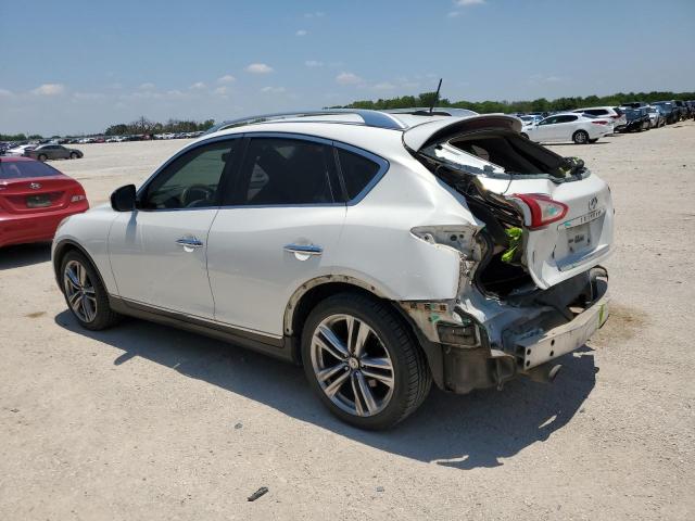 JN1AJ0HP2BM801997 - 2011 INFINITI EX35 BASE Սպիտակ լուսանկար 2