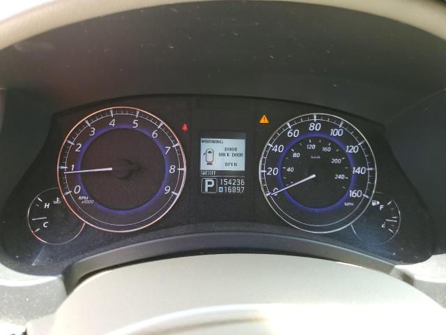 JN1AJ0HP2BM801997 - 2011 INFINITI EX35 BASE Սպիտակ լուսանկար 9