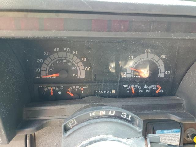 1GBG6H1J4WJ102704 - 1998 CHEVROLET C-SERIES C6H042 WHITE photo 9