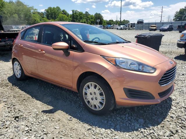 3FADP4EE4HM121282 - 2017 FORD FIESTA SE ORANGE photo 4