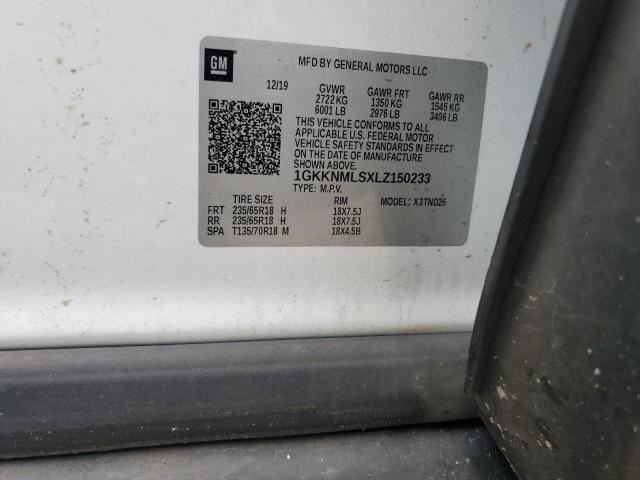 1GKKNMLSXLZ150233 - 2020 GMC ACADIA SLT Ağ foto 13