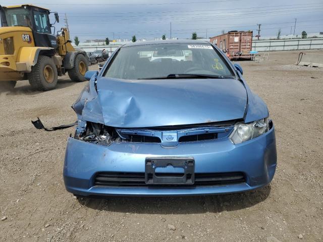 1HGFA16596L044166 - 2006 HONDA CIVIC LX BLUE photo 5