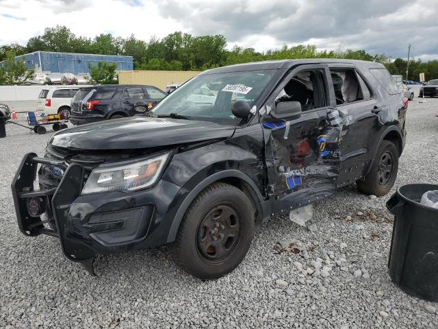 1FM5K8AR6HGE01210 - 2017 FORD EXPLORER POLICE INTERCEPTOR 黑色 照片 1