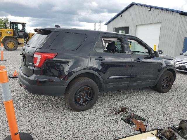 1FM5K8AR6HGE01210 - 2017 FORD EXPLORER POLICE INTERCEPTOR 黑色 照片 3