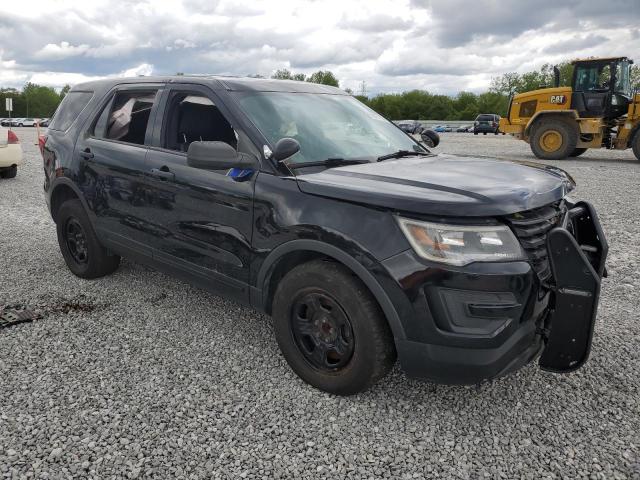 1FM5K8AR6HGE01210 - 2017 FORD EXPLORER POLICE INTERCEPTOR 黑色 照片 4