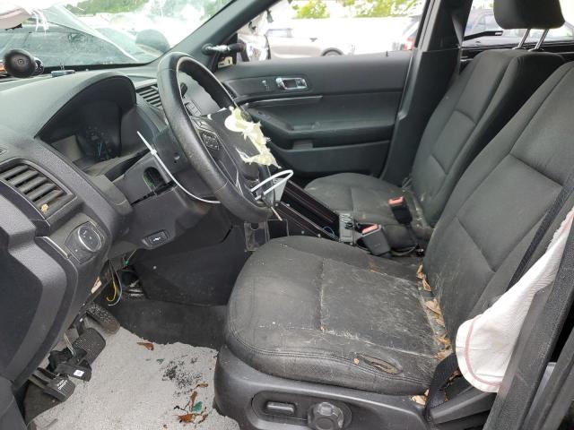 1FM5K8AR6HGE01210 - 2017 FORD EXPLORER POLICE INTERCEPTOR 黑色 照片 7