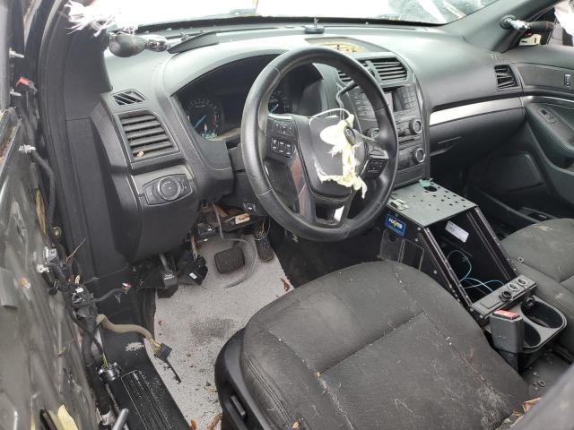 1FM5K8AR6HGE01210 - 2017 FORD EXPLORER POLICE INTERCEPTOR 黑色 照片 8