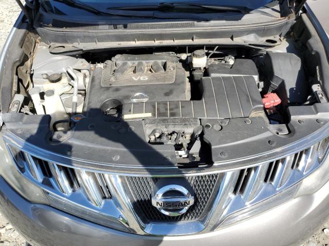 JN8AZ1MW9AW114080 - 2010 NISSAN MURANO S SILVER photo 12