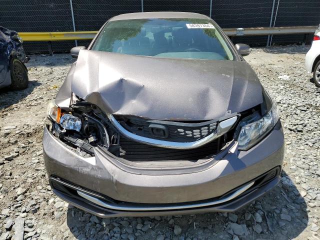 19XFB2F51EE016841 - 2014 HONDA CIVIC LX BROWN photo 11