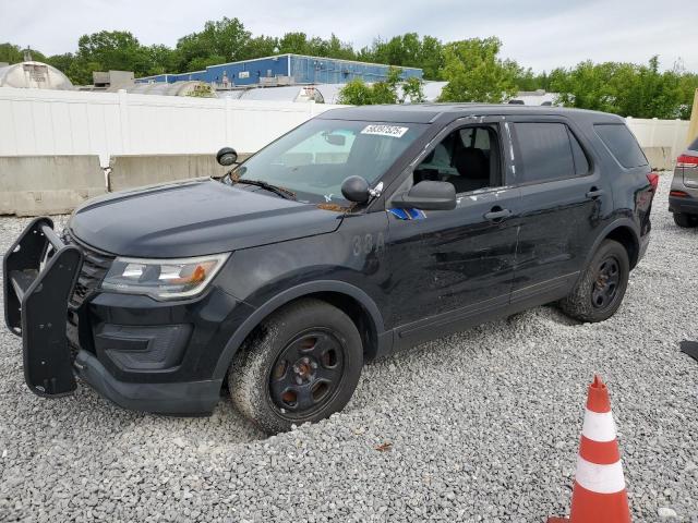1FM5K8AR0GGB44690 - 2016 FORD EXPLORER POLICE INTERCEPTOR 黑色 照片 1