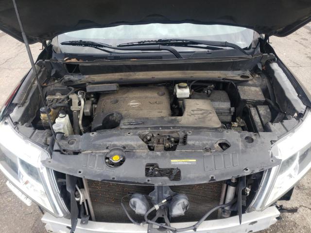 5N1AR2MN2EC675121 - 2014 NISSAN PATHFINDER S BLACK photo 12