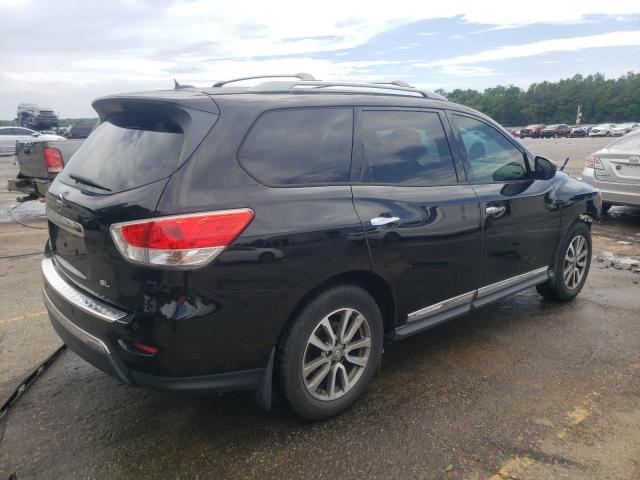 5N1AR2MN2EC675121 - 2014 NISSAN PATHFINDER S BLACK photo 3