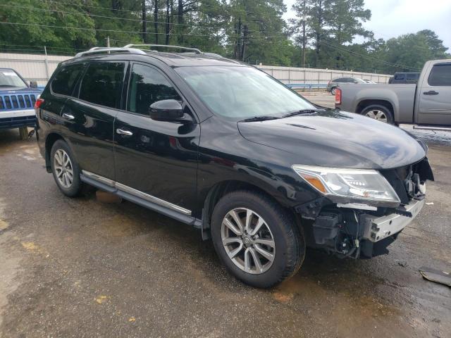 5N1AR2MN2EC675121 - 2014 NISSAN PATHFINDER S BLACK photo 4