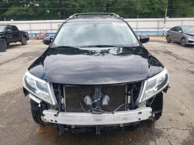 5N1AR2MN2EC675121 - 2014 NISSAN PATHFINDER S BLACK photo 5