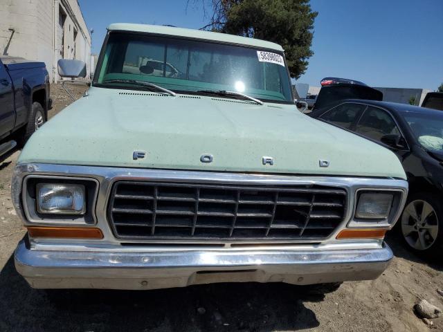 F14SRFE7444 - 1979 FORD F-100 TURQUOISE photo 5