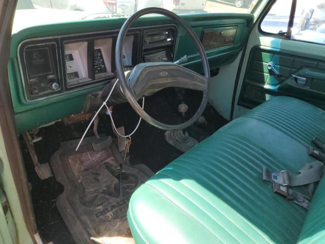 F14SRFE7444 - 1979 FORD F-100 TURQUOISE photo 8