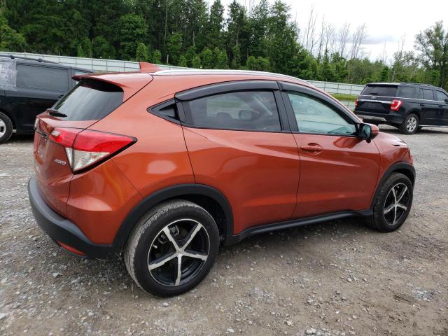 3CZRU6H52LM732382 - 2020 HONDA HR-V EX ORANGE photo 3