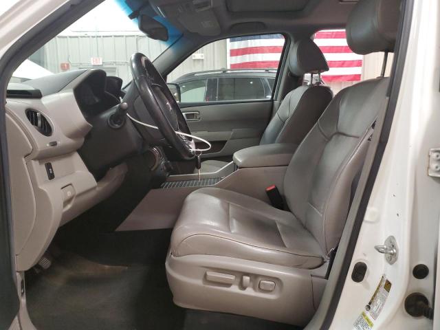 5FNYF4H65DB053804 - 2013 HONDA PILOT EXL 白色 照片 7
